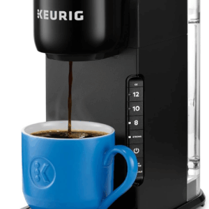 K-Express Single Serve K-Cup Pod Coffee Maker, 3 Brew Sizes, Strong Button Feature, 42Oz Removable Reservoir, Black