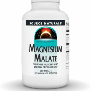 Magnesium Malate 3750 Mg per Serving - for Energy Production* - 360 Tablets