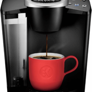 K-Classic Single Serve K-Cup Pod Coffee Maker, with 3 Brew Sizes, 48Oz Removable Reservoir, Black
