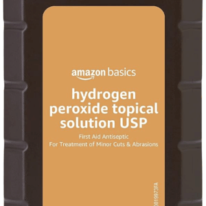 Hydrogen Peroxide Topical Solution USP, First Aid Antiseptic for Cuts, Scrapes and Wound Disinfection, Pack of 1, 32 Fl Oz
