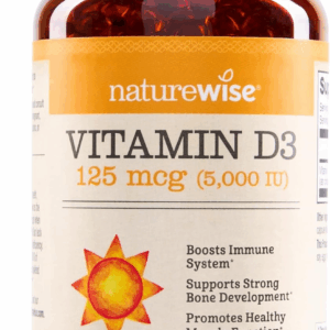 Vitamin D3 5000Iu (125 Mcg) 1 Year Supply for Immune Support, Healthy Muscle Function, and Bone Health - Non-Gmo, Gluten Free in Organic Extra Virgin Olive Oil, (Mini Softgel), 360 Count