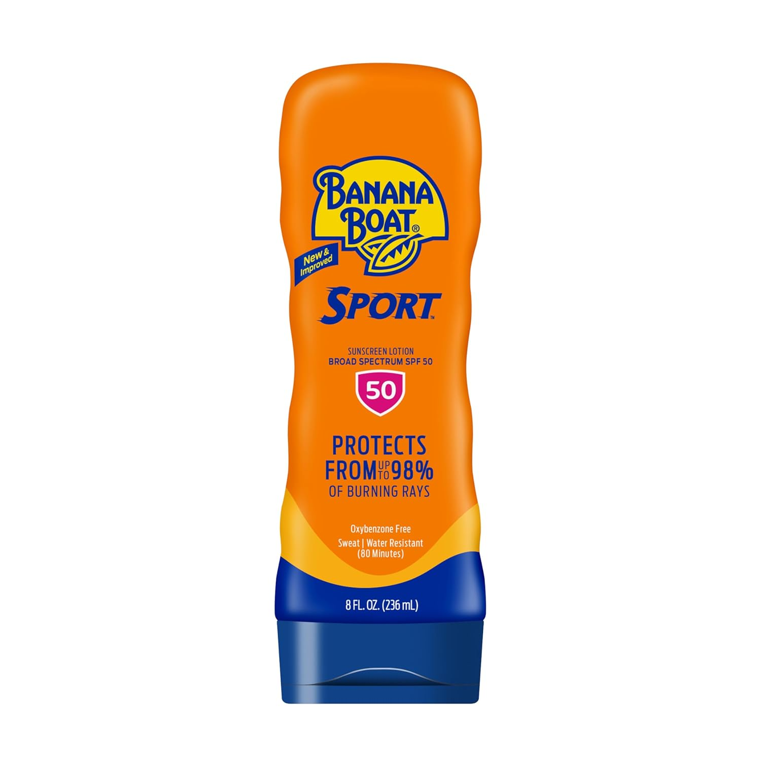 Sport Ultra SPF 50 Sunscreen Lotion, 8Oz | Sunscreen SPF 50 Lotion, Oxybenzone Free, Sunblock, Water Resistant, 8Oz