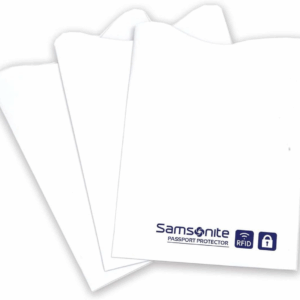 3-Pack Credit Card RFID Sleeves, White, One Size