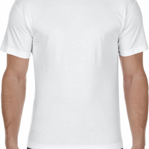 AAA Plain Blank Men'S Short Sleeve T-Shirt Style 1301 Crew Tee