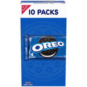 Chocolate Sandwich Cookies, 10 Snack Packs (4 Cookies per Pack)