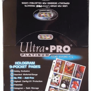 Ultra Pro: 9-Pocket Platinum Binder Pages - 100 Count 81320