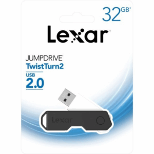 Lexar Jumpdrive Twistturn2 32GB 64GB 128GB USB 2.0 Flash Drive Thumb Memory Stic