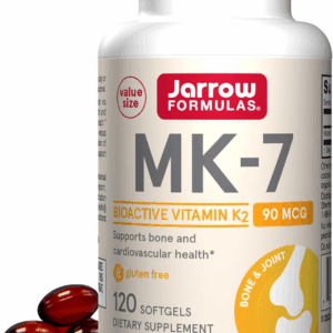 MK-7 90 Mcg - Bioactive Form of Vitamin K2-120 Servings (Softgels) - for Bone & Cardiovascular Health - Vitamin K2 MK-7 Dietary Supplement - K2 Vitamin Supplement MK-7 - Gluten Free