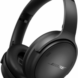 Quietcomfort Headphones - Wireless Bluetooth Headphones, Active over Ear Noise Cancelling and Mic, USB-C Charging, Deep Bass, up to 24 Hours of Playtime, Black