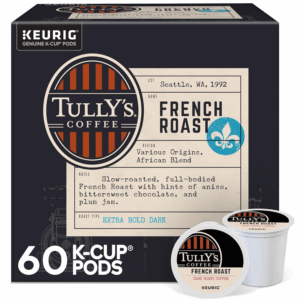 Coffee French Roast, Keurig Single Serve K-Cup Pods, Dark Roast Coffee, 60 Count, (6 Packs of 10)